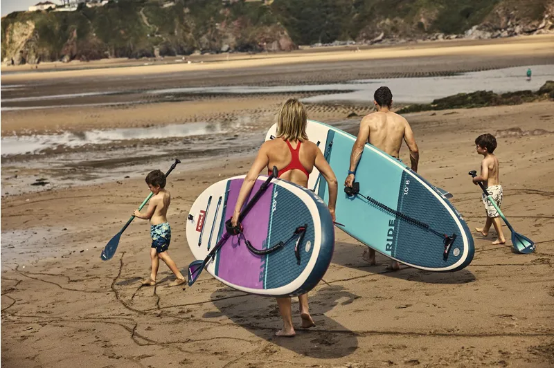 2025 Red Paddle Co 10.6 Ride MSL Inflatable Paddleboard Package In Purple-12