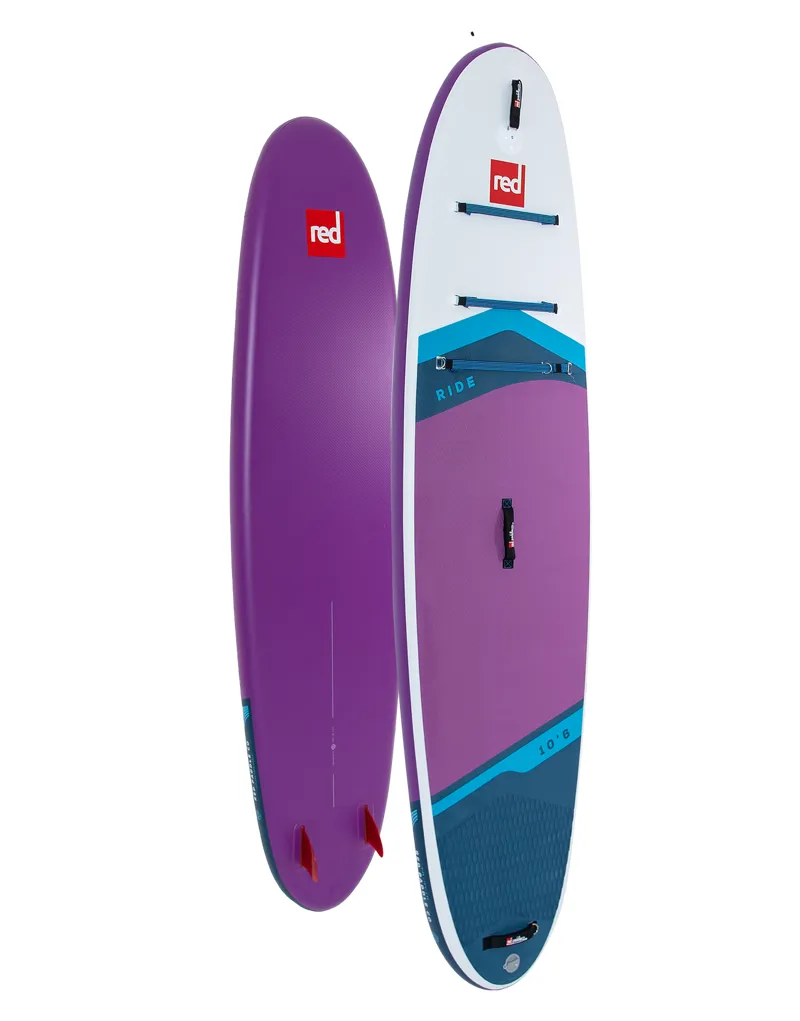 2025 Red Paddle Co 10.6 Ride MSL Inflatable Paddleboard Package In Purple-1