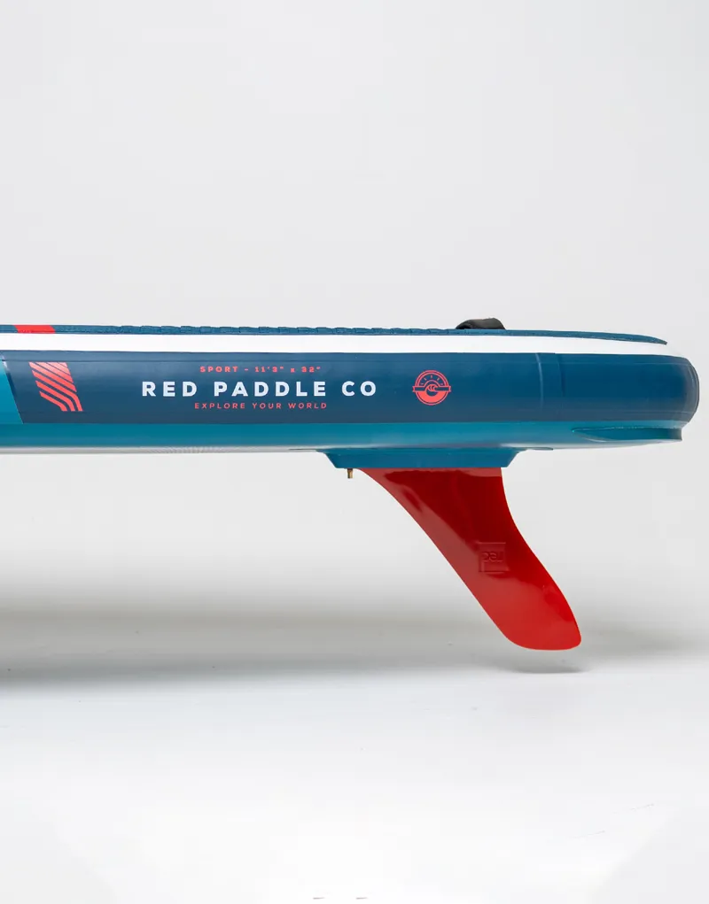 2025 Red Paddle Co 11.3 Sport MSL Touring Inflatable Paddleboard Blue-9