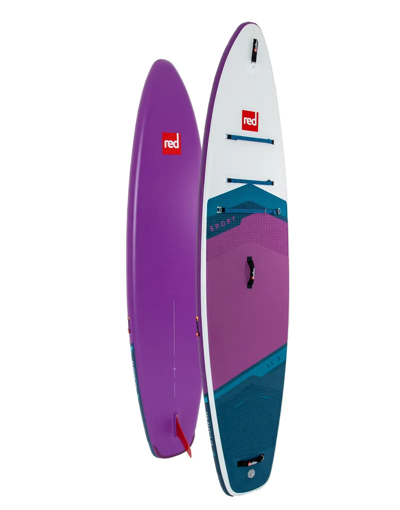 2024 Red Paddle Co 11.3 Sport MSL Touring Inflatable Paddleboard Purple