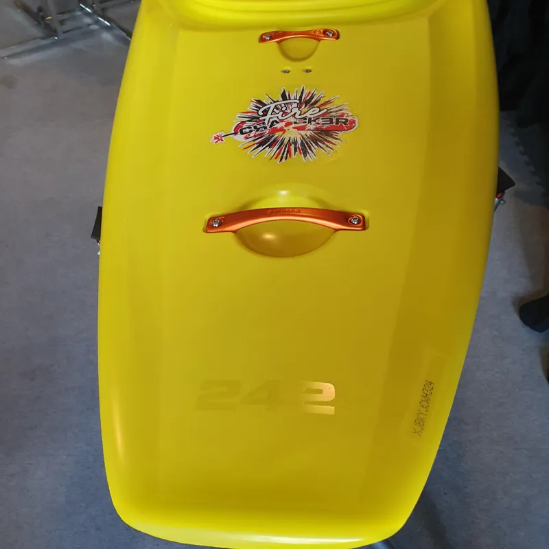 2023 Pyranha Firecracker 242 Down River Freeride Kayak in Yellow-2