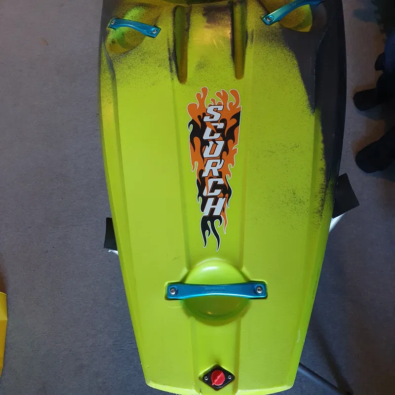 2023 Pyranha Scorch River Running Kayak Smoking Gecko Medium EX DEMO-3