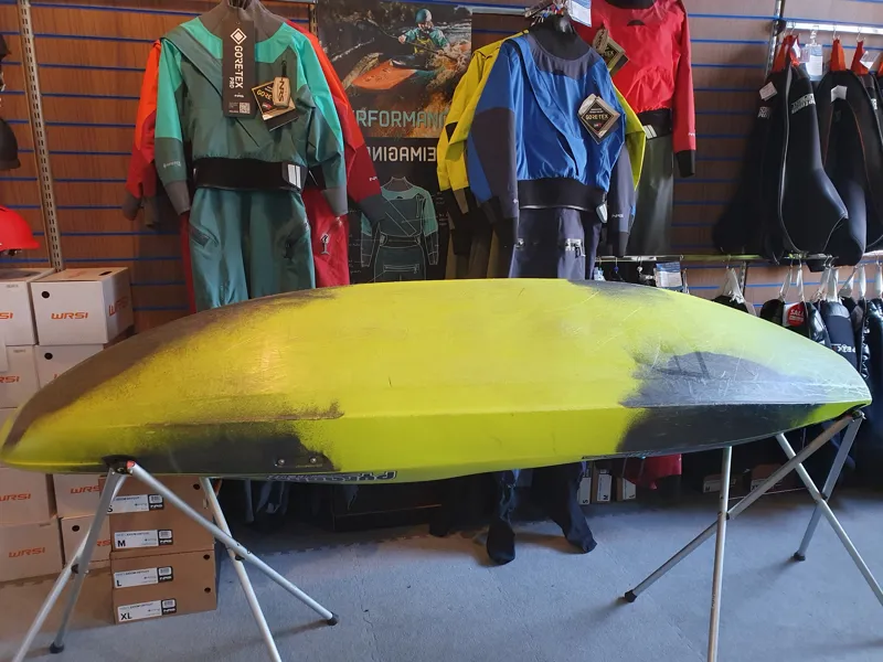 2023 Pyranha Scorch River Running Kayak Smoking Gecko Medium EX DEMO-2