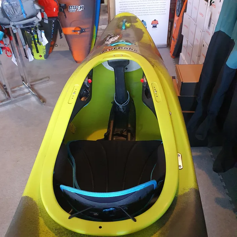 2023 Pyranha Scorch River Running Kayak Small Smoking Gecko EX DEMO -4