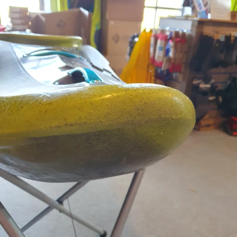 2023 Pyranha Scorch River Running Kayak Small Smoking Gecko EX DEMO -9