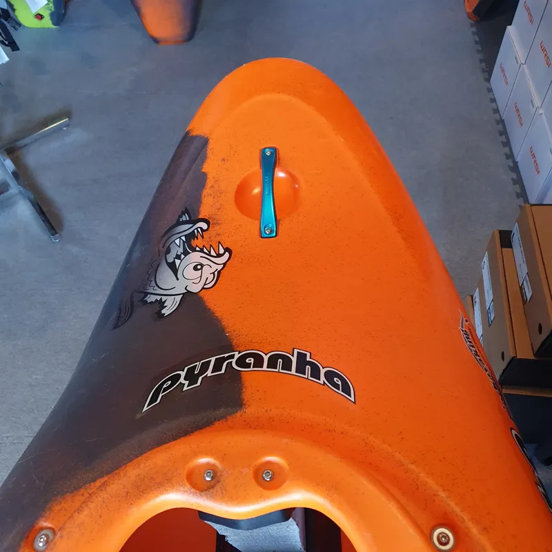 2023 Pyranha Ozone Freeride Whitewater Large Fire Ant EX DEMO-5