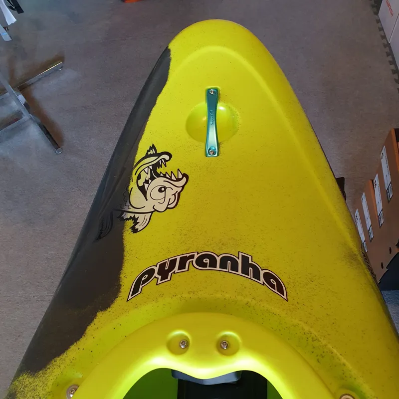 2023 Pyranha Ozone Freeride Whitewater Medium Smoking Gecko EX DEMO-5