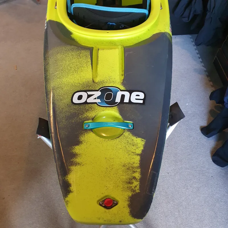 2023 Pyranha Ozone Freeride Whitewater Small Smoking Gecko EX DEMO-3
