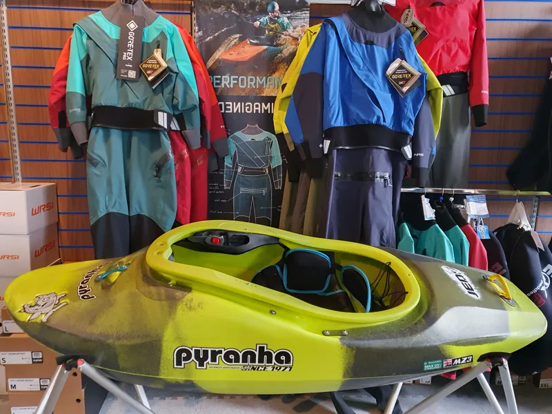 2023 Pyranha Jed Freestyle Whitewater Smoking Gecko Small EX DEMO-1