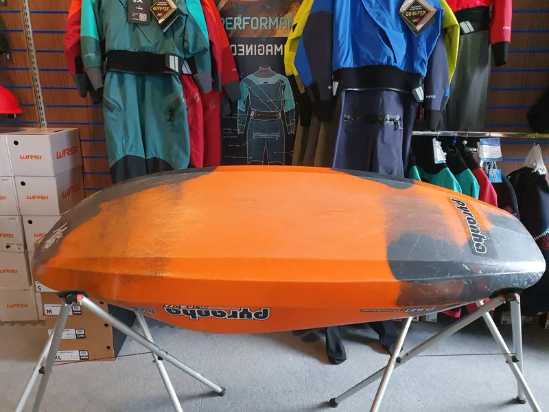 2023 Pyranha Jed Freestyle Whitewater Fire Ant Medium EX DEMO-2