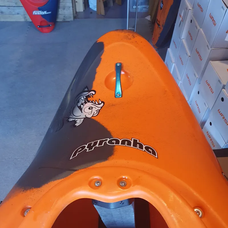 2023 Pyranha Ozone Freeride Whitewater Large Fire Ant EX DEMO-5