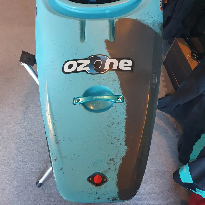 2023 Pyranha Ozone Freeride Whitewater Medium Blue/Grey/Grey EX DEMO-3