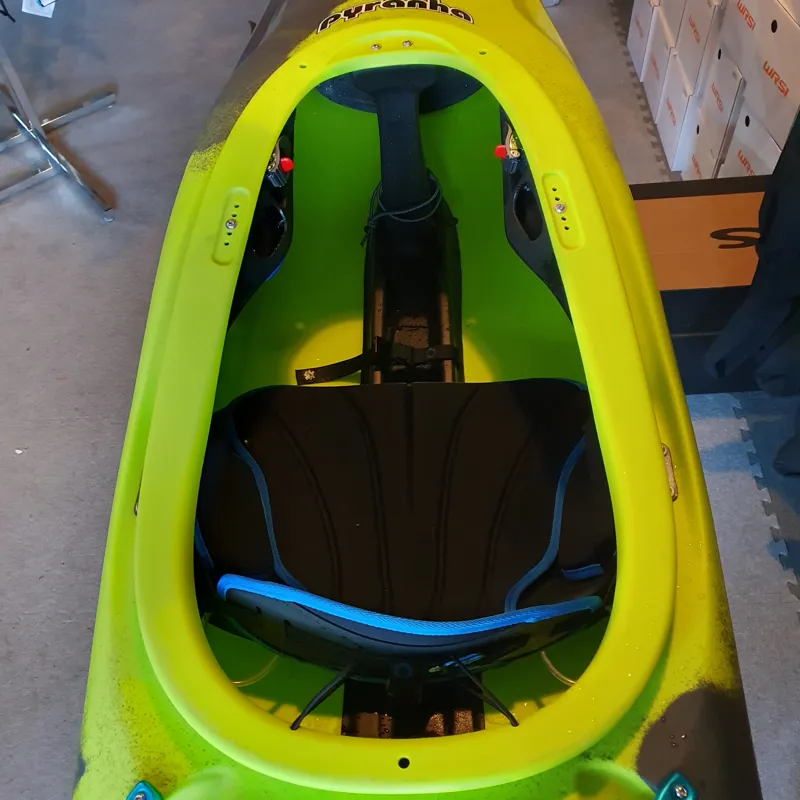 2023 Pyranha Ripper 2 Smoking Gecko Small Whitewater Kayak EX DEMO-4