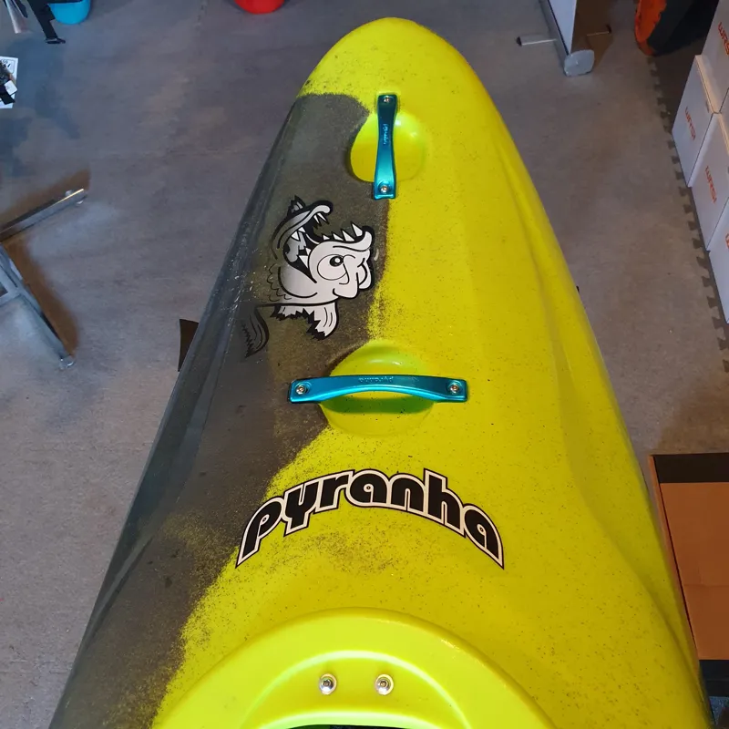 2023 Pyranha Ripper 2 Smoking Gecko Small Whitewater Kayak EX DEMO-5