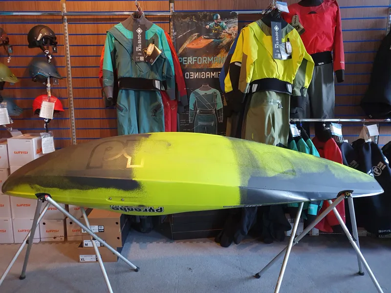 2023 Pyranha Ripper 2 Smoking Gecko Small Whitewater Kayak EX DEMO-2