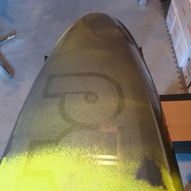 2023 Pyranha Ripper 2 Smoking Gecko Small Whitewater Kayak EX DEMO-8