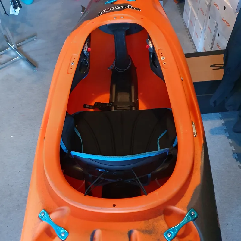 2023 Pyranha Ripper 2 Fire Ant Small Whitewater Kayak EX DEMO-2