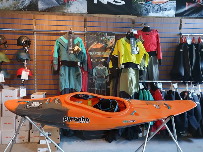 2023 Pyranha Ripper 2 Fire Ant Small Whitewater Kayak EX DEMO-4