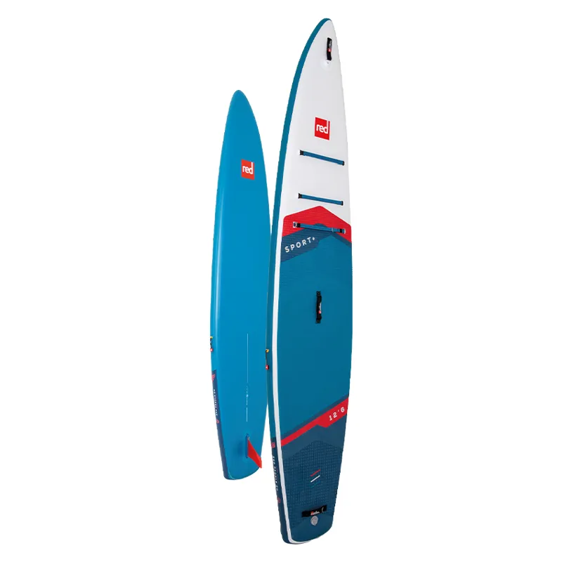 2025 Red Paddle Co 12.6 Sport+ MSL Touring Inflatable Paddleboard Package-1