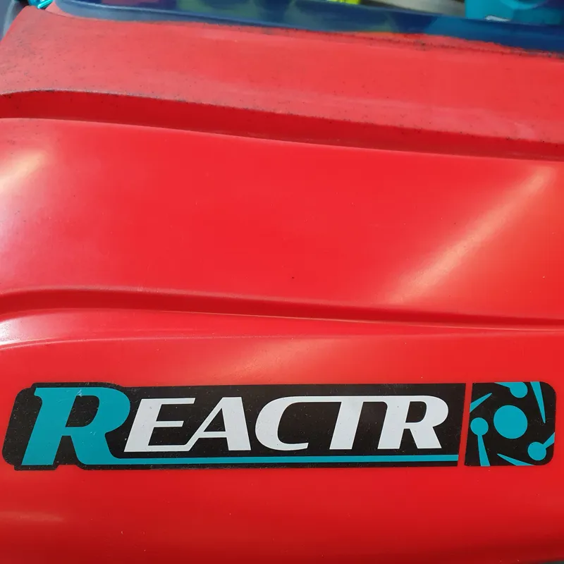 2024 Pyranha ReactR Medium River Running Kayak Rosella Red Factory 2nd