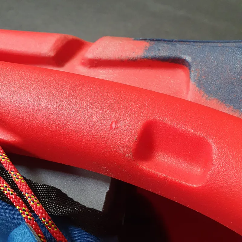 2024 Pyranha ReactR Medium River Running Kayak Rosella Red Factory 2nd-4