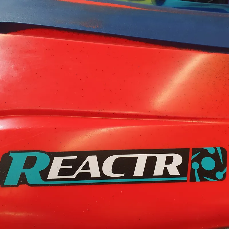 2024 Pyranha ReactR Large River Running Kayak with Pivot Hull Ex Display