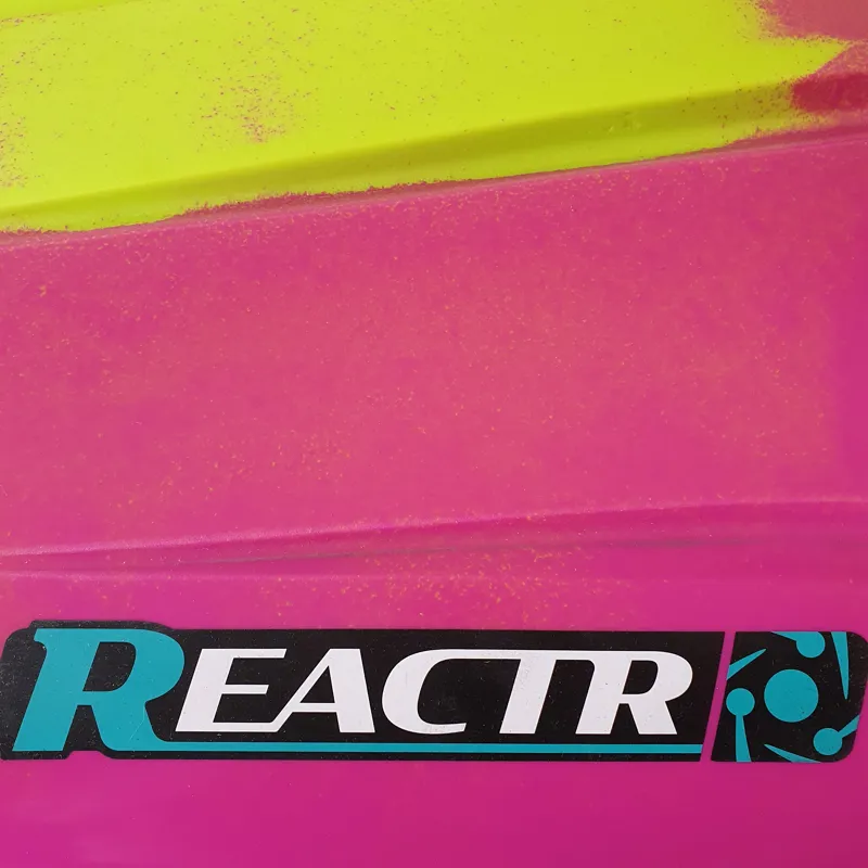 2024 Pyranha ReactR Small River Running Kayak in Lime Fuchsia