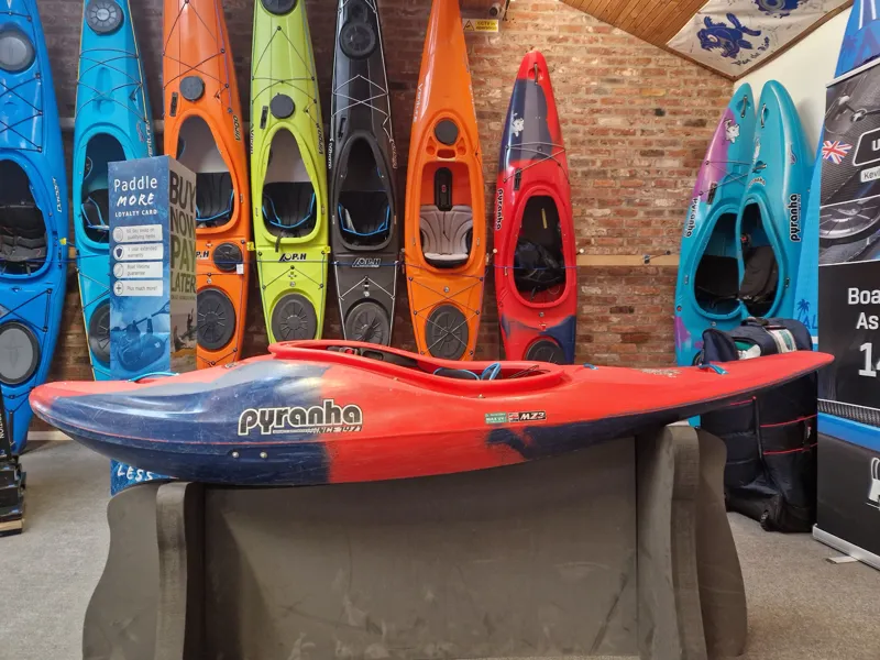 2024 Pyranha Kayaks Firecracker 242 Ex Demo Rosella Red-1