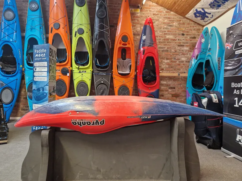 2024 Pyranha Kayaks Firecracker 242 Ex Demo Rosella Red-2