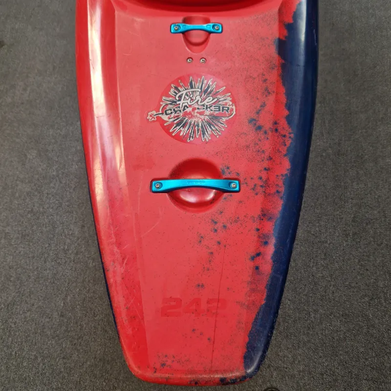 2024 Pyranha Kayaks Firecracker 242 Ex Demo Rosella Red-6