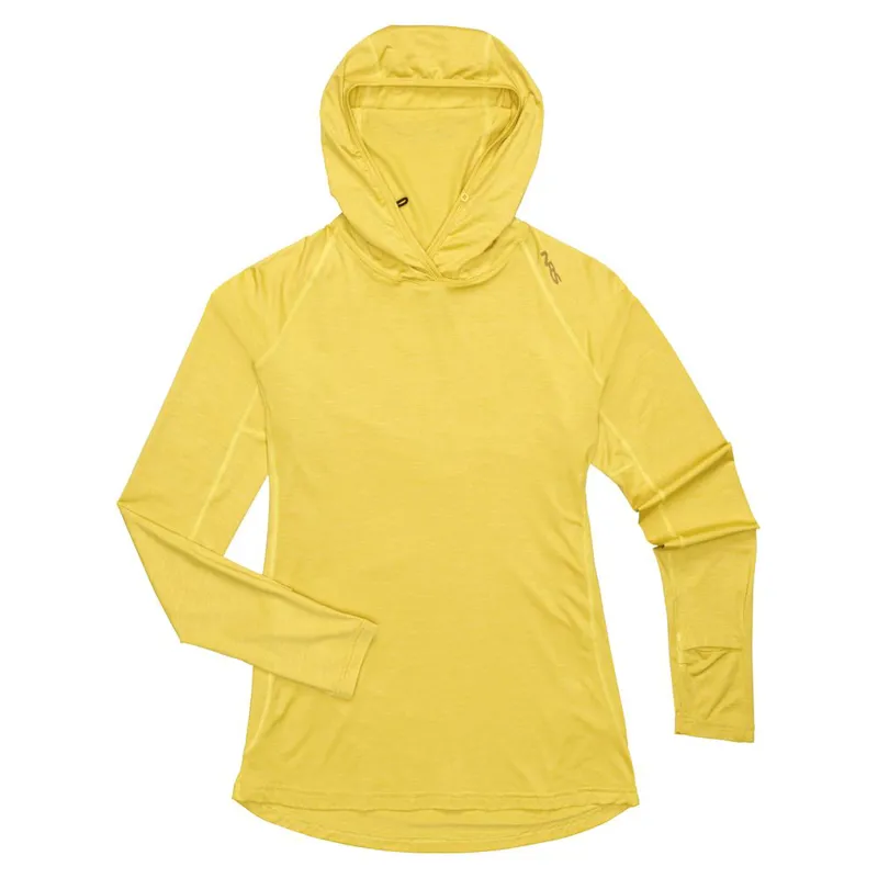 2025 NRS Womens Silkweight Sun Protection Hoodie in Maize