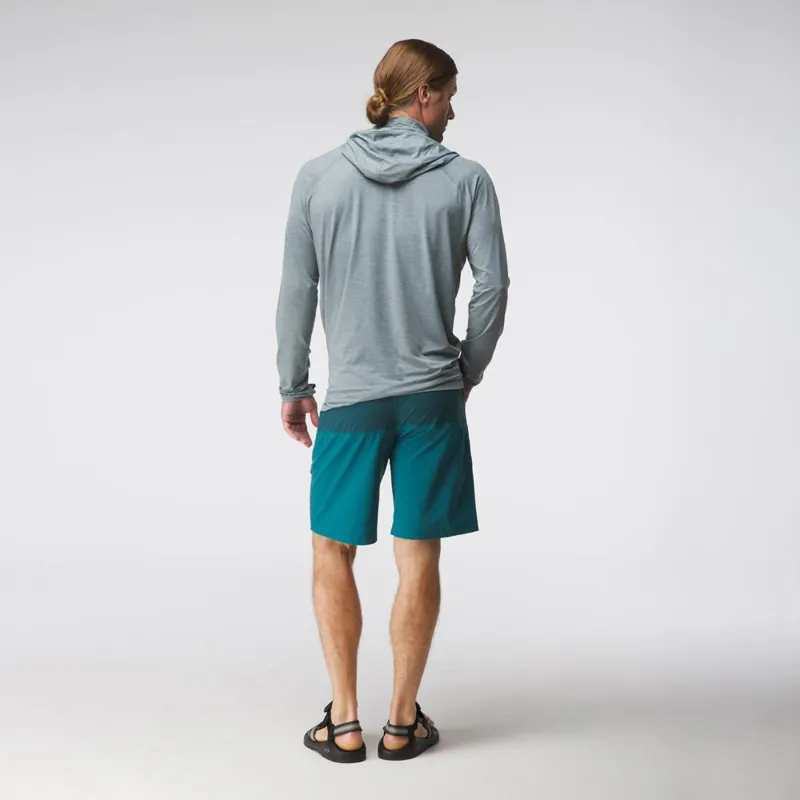 2025 NRS Mens Benny Kayaking Board Short in Deep Teal-3