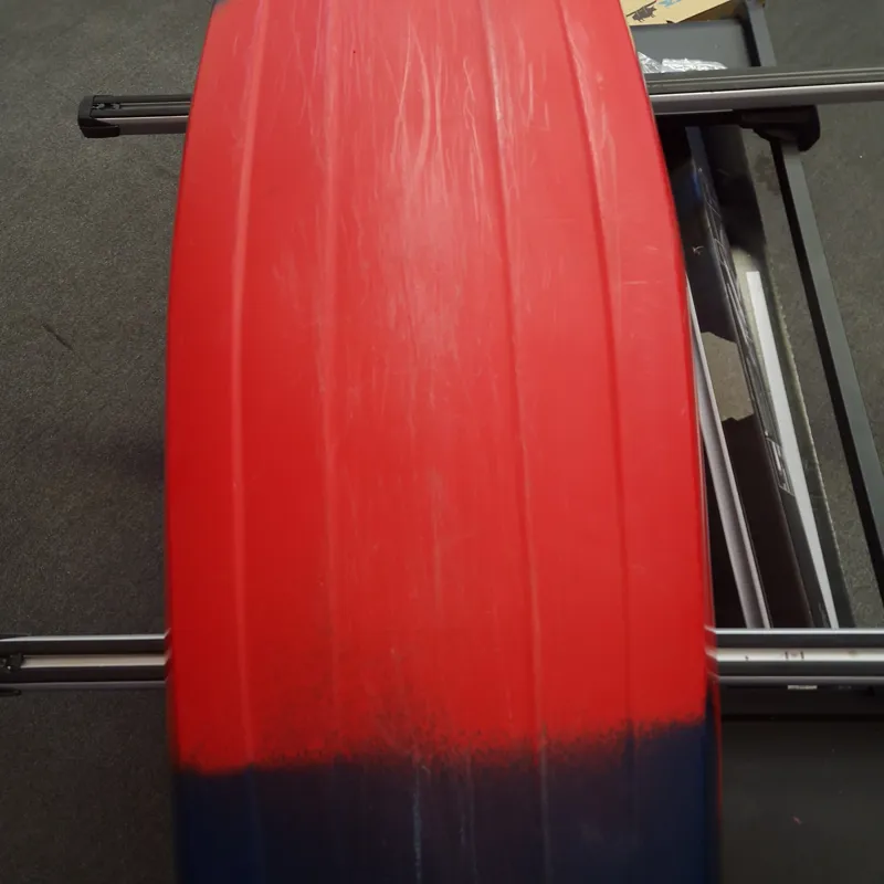 2025 Ion Compact Lightweight Touring Kayak in SM Rosella Red Ex Demo-4