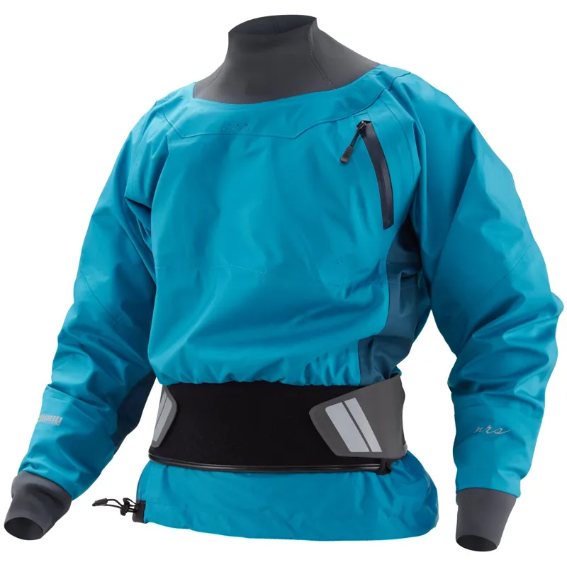 NRS Flux Womens Whitewater Premium Dry Top Fjord XL-2