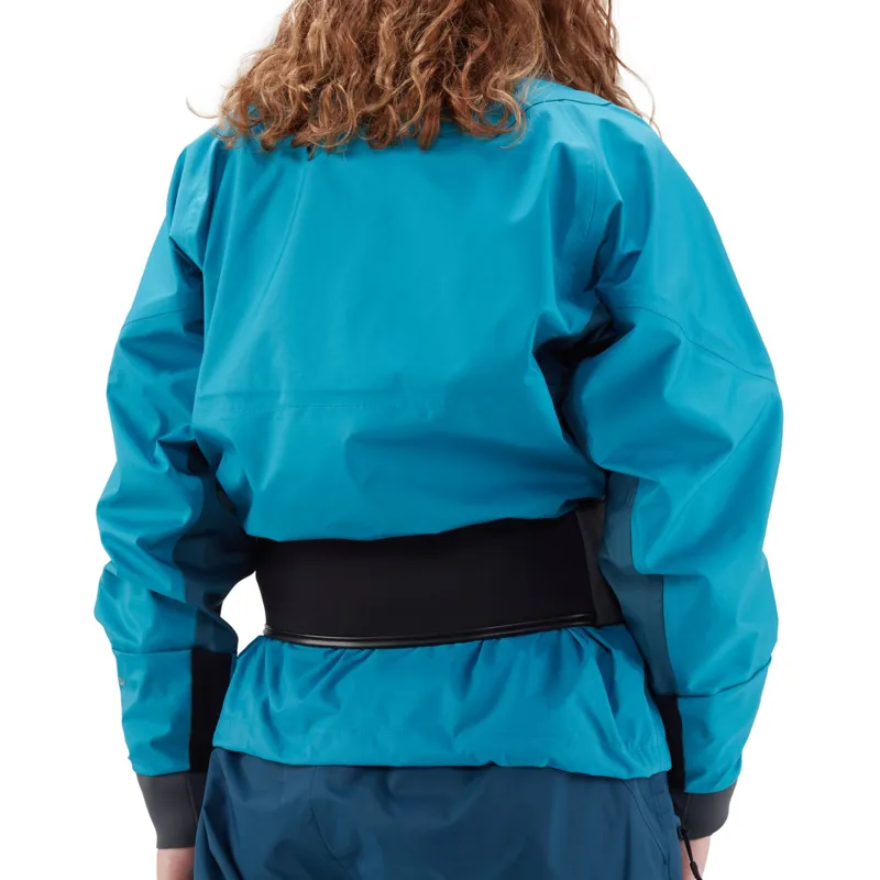 NRS Flux Womens Whitewater Premium Dry Top Fjord XL-4