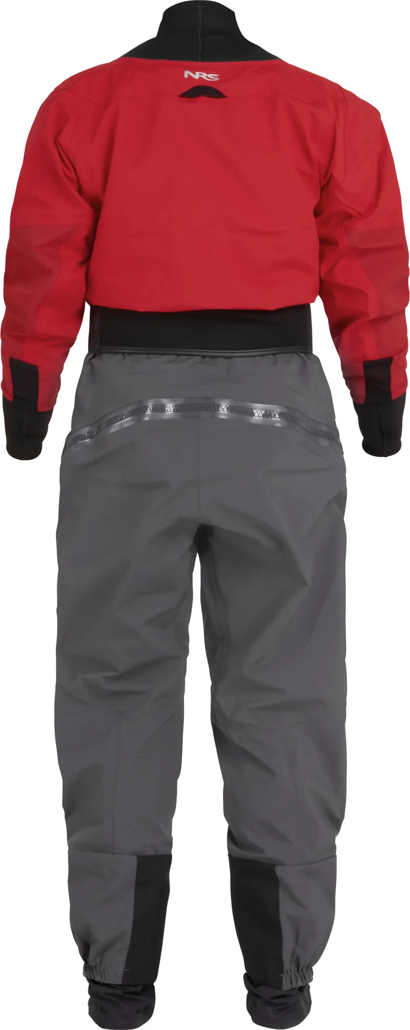 2024 NRS Womens Crux Whitewater Kayaking Dry Suit in Red-1