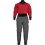2024 NRS Womens Crux Whitewater Kayaking Dry Suit in Red