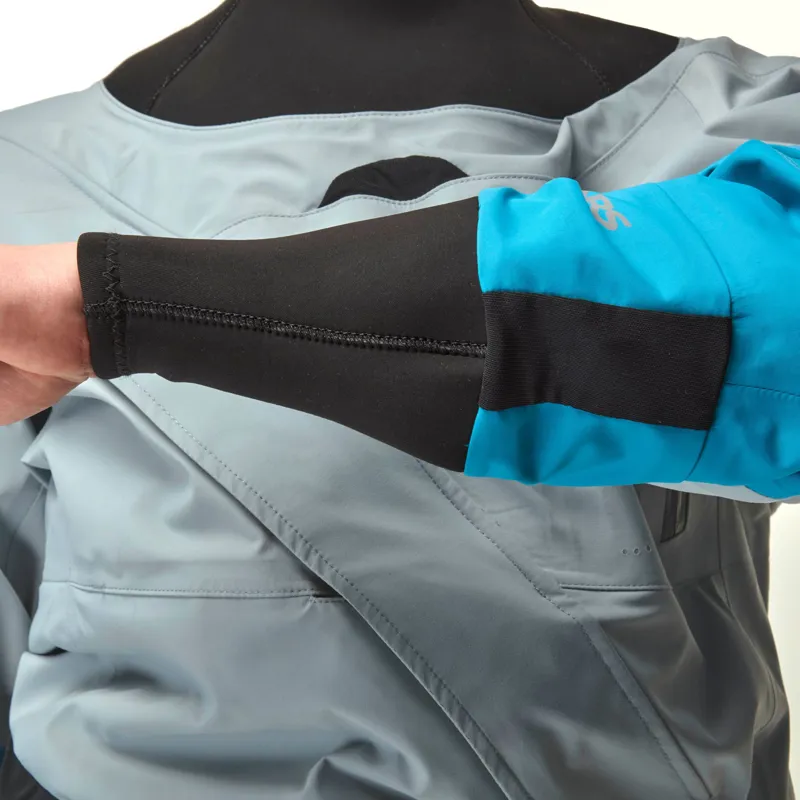 2026 NRS Womens Crux Watersports Kayaking Dry Suit in Quarry-9