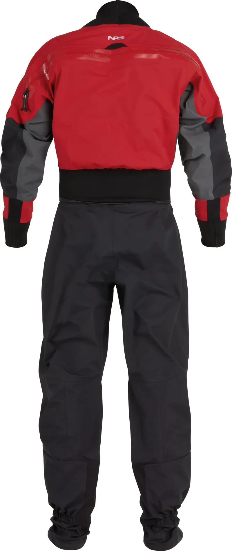 2024 NRS Mens Pivot Whitewater Kayaking Dry Suit in Red-1