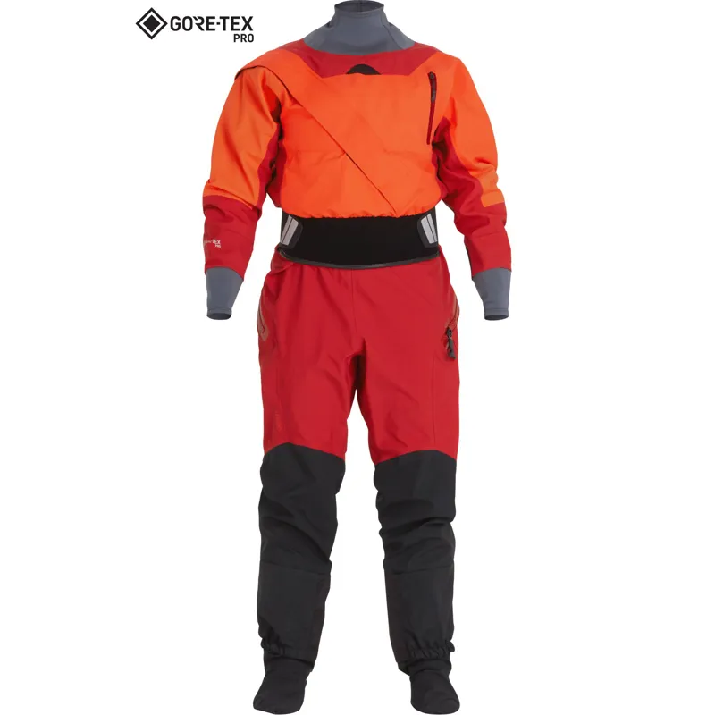 2025 NRS Womens Axiom GORE-TEX Pro Kayaking Dry Suit in Poppy