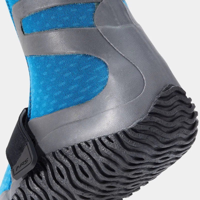 2025 NRS Womens 3mm Neoprene Lined Paddle Wetshoe in Blue-2