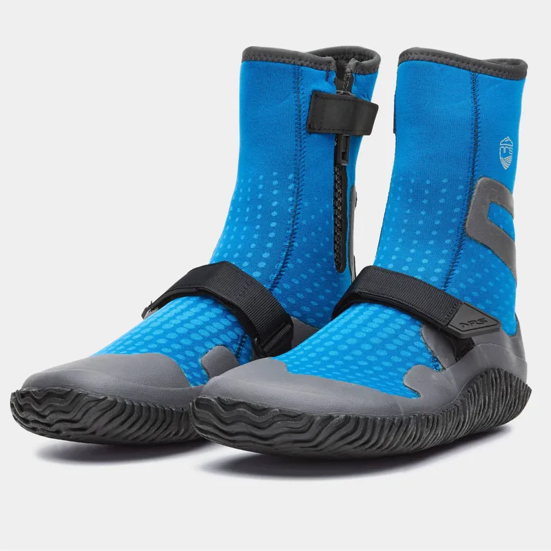 2025 NRS Womens 3mm Neoprene Lined Paddle Wetshoe in Blue