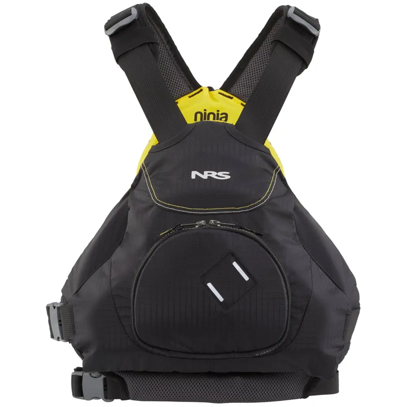 NRS Ninja PFD Low Profile Performance Buoyancy Aid in Black