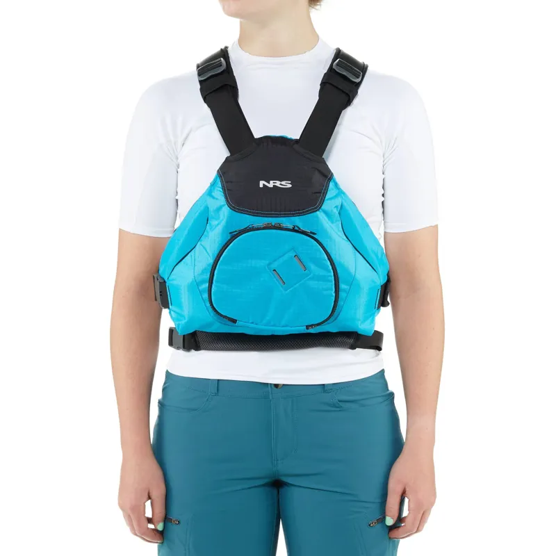 NRS Ninja PFD Low Profile Performance Buoyancy Aid in Teal-2