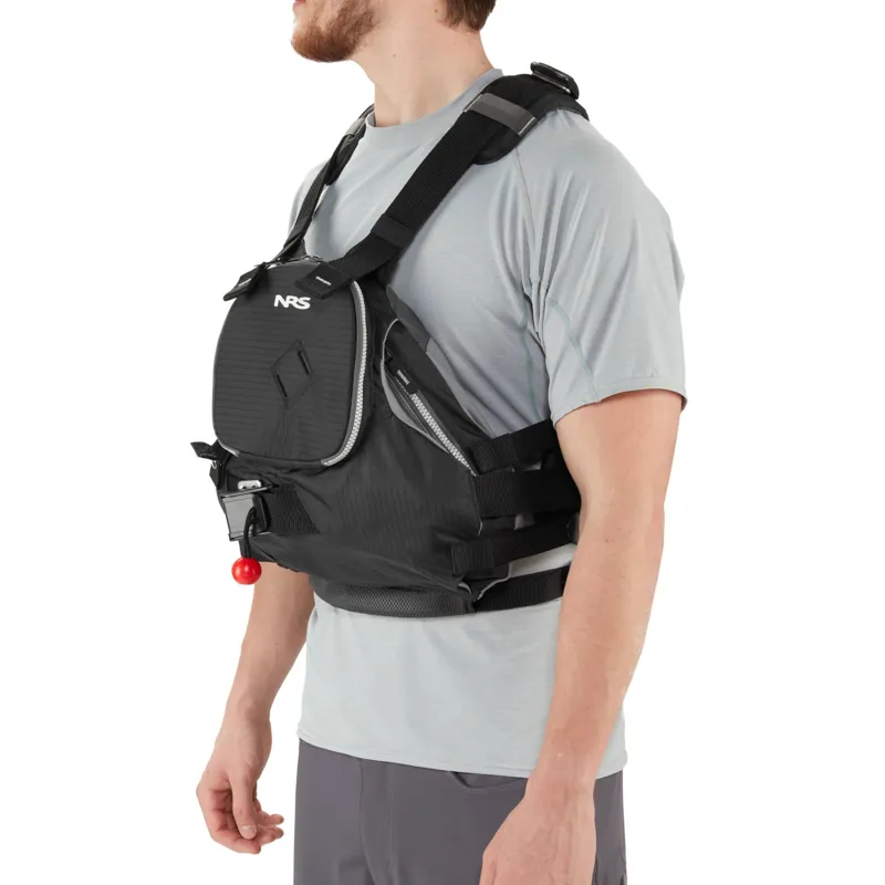 2023 NRS Zen Whitewater Rescue Buoyancy aid in Charcoal Grey-5