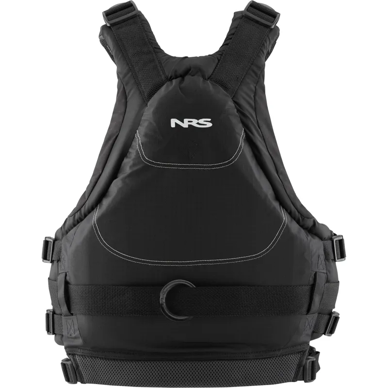 2023 NRS Zen Whitewater Rescue Buoyancy aid in Black-1