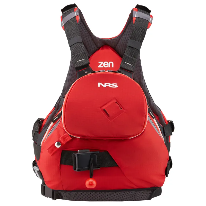 2023 NRS Zen Whitewater Rescue Buoyancy aid in Red