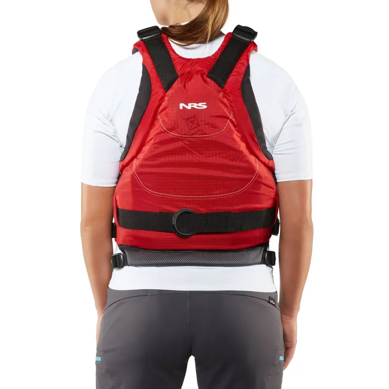 2023 NRS Zen Whitewater Rescue Buoyancy aid in Red-3