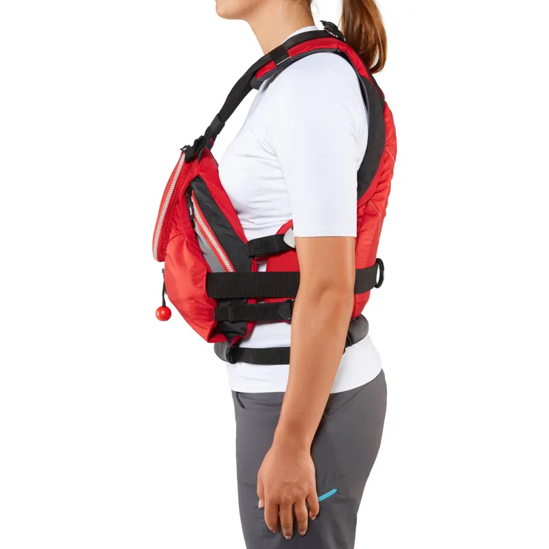 2023 NRS Zen Whitewater Rescue Buoyancy aid in Red-5
