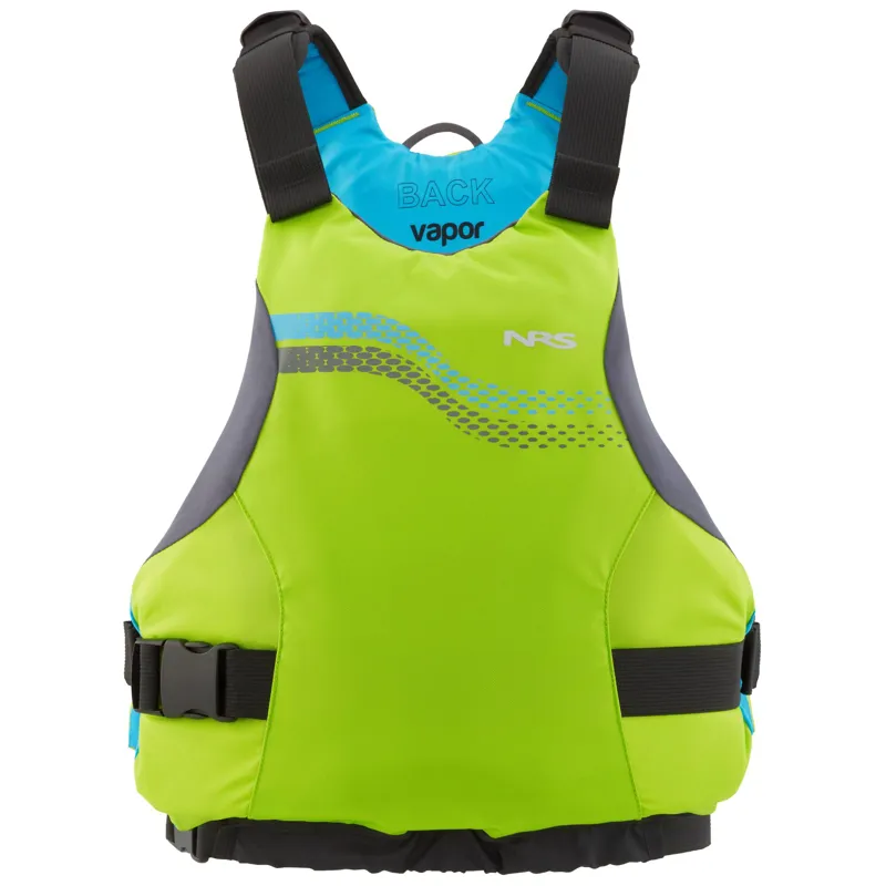 NRS Vapor General Purpose 70N Buoyancy Aid for Paddlesports in Lime